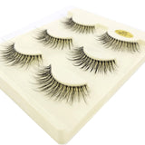 3pair/set Handmade False Eyelashes