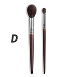 Goat Hair Makeup Eye Shadow Brush Set