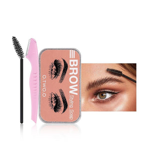 Waterproof 3D Gel For Eyebrow Soap Set