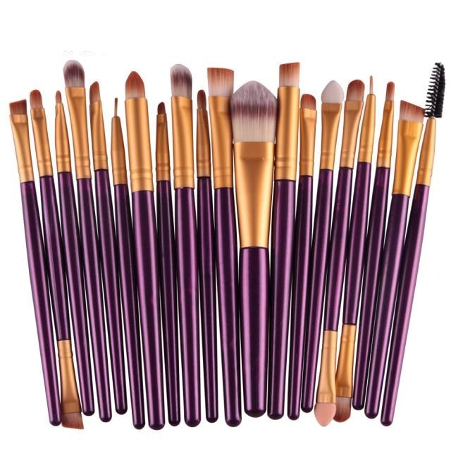 Double Head Brush Beauty Make Up Kit Tool