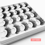 Long Natural Eyelashes Set