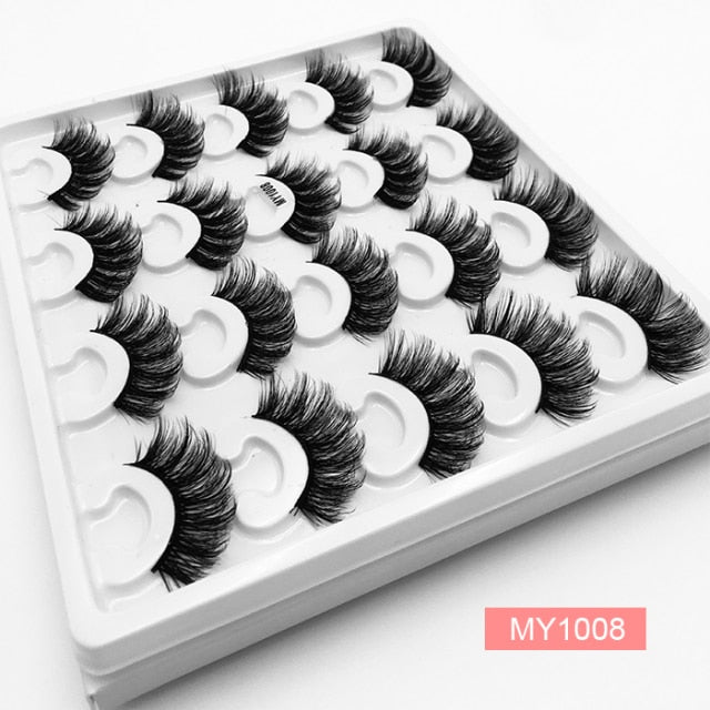 Long Natural Eyelashes Set