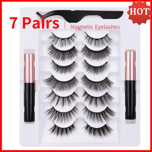 Magnetic Eyelashes and Eyeliner Set