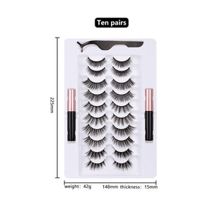 Magnetic Eyelashes and Eyeliner Set