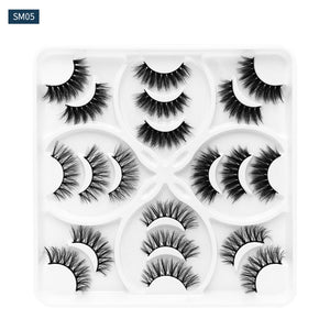 Long Natural Eyelashes Set