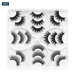 Long Natural Eyelashes Set