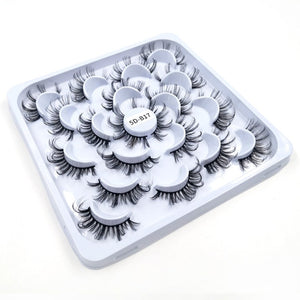 Long Natural Eyelashes Set