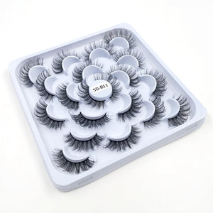 Long Natural Eyelashes Set