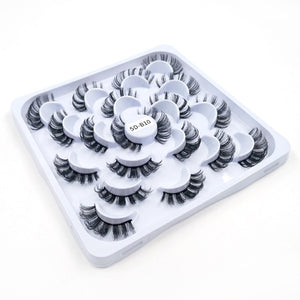 Long Natural Eyelashes Set