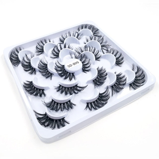 Long Natural Eyelashes Set