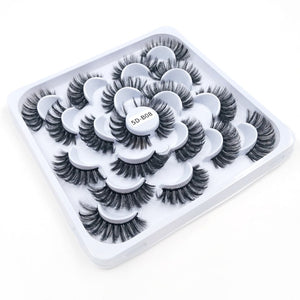 Long Natural Eyelashes Set