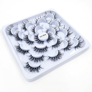 Long Natural Eyelashes Set