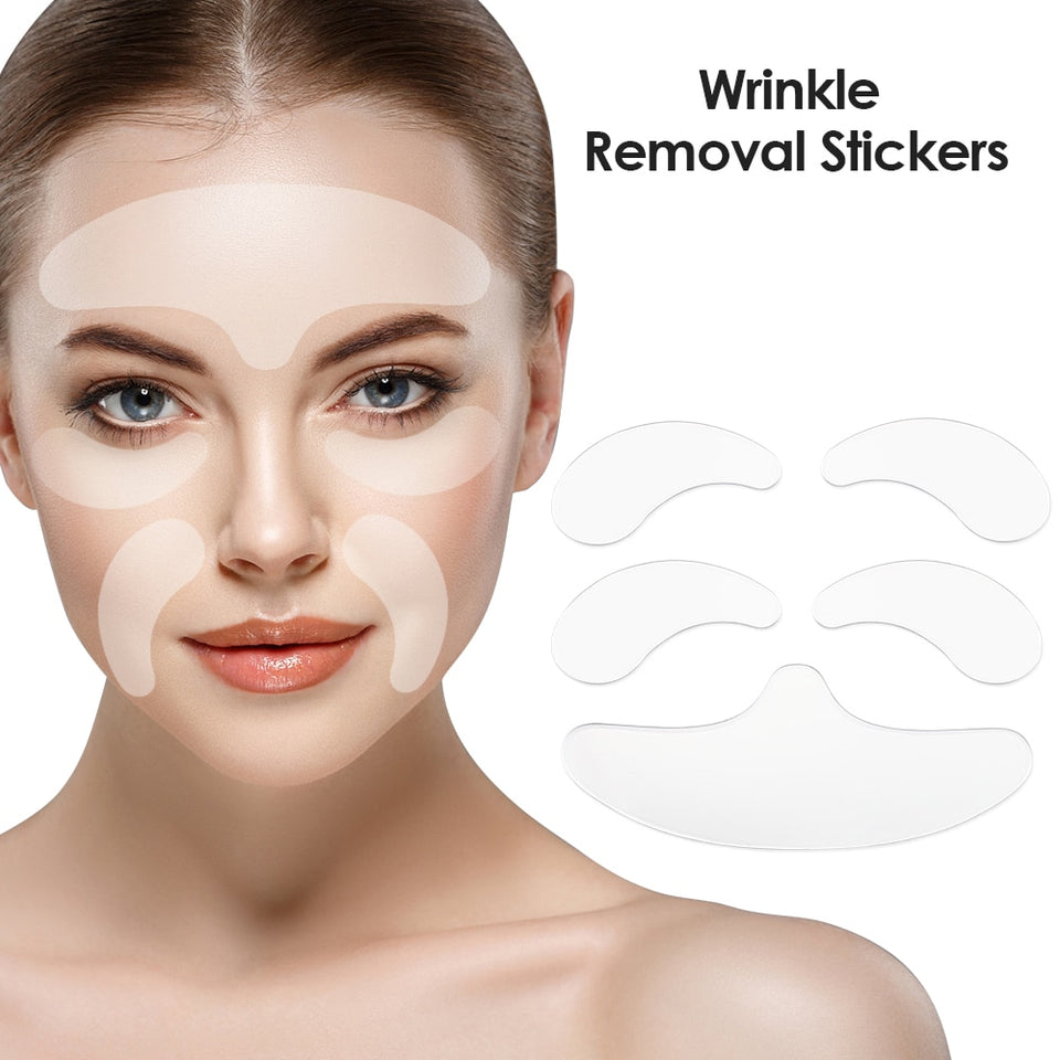 Silicone Anti Wrinkle Patches Face Sticker Pad