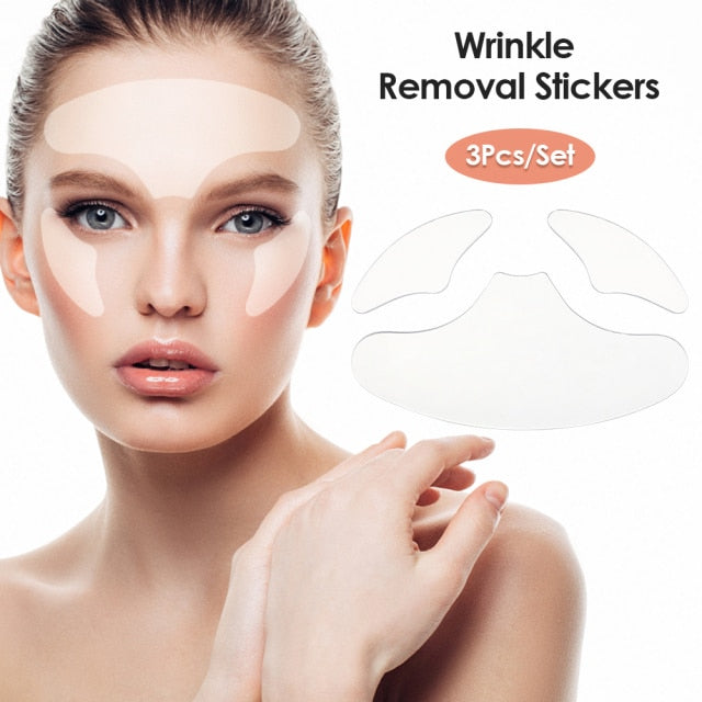 Silicone Anti Wrinkle Patches Face Sticker Pad