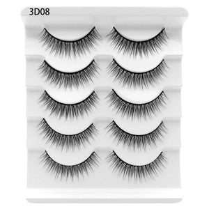 Thick Messy False Mink 25mm Eyelashes