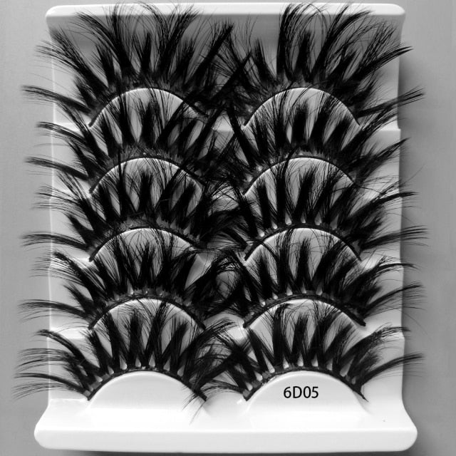 Thick Messy False Mink 25mm Eyelashes