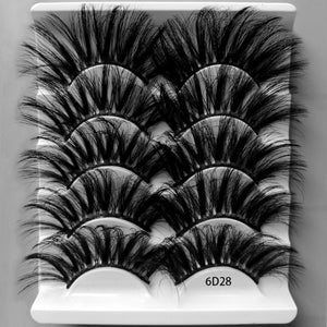 Thick Messy False Mink 25mm Eyelashes