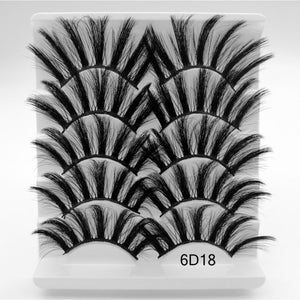 Thick Messy False Mink 25mm Eyelashes