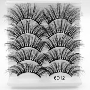 Thick Messy False Mink 25mm Eyelashes