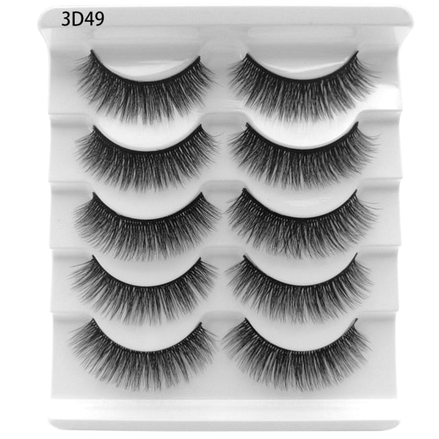 Thick Messy False Mink 25mm Eyelashes