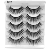 Thick Messy False Mink 25mm Eyelashes