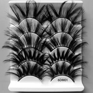 Thick Messy False Mink 25mm Eyelashes