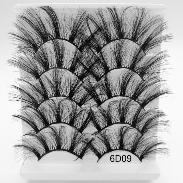 Thick Messy False Mink 25mm Eyelashes