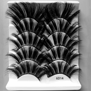 Thick Messy False Mink 25mm Eyelashes