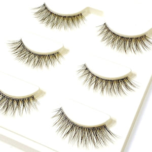 3pair/set Handmade False Eyelashes